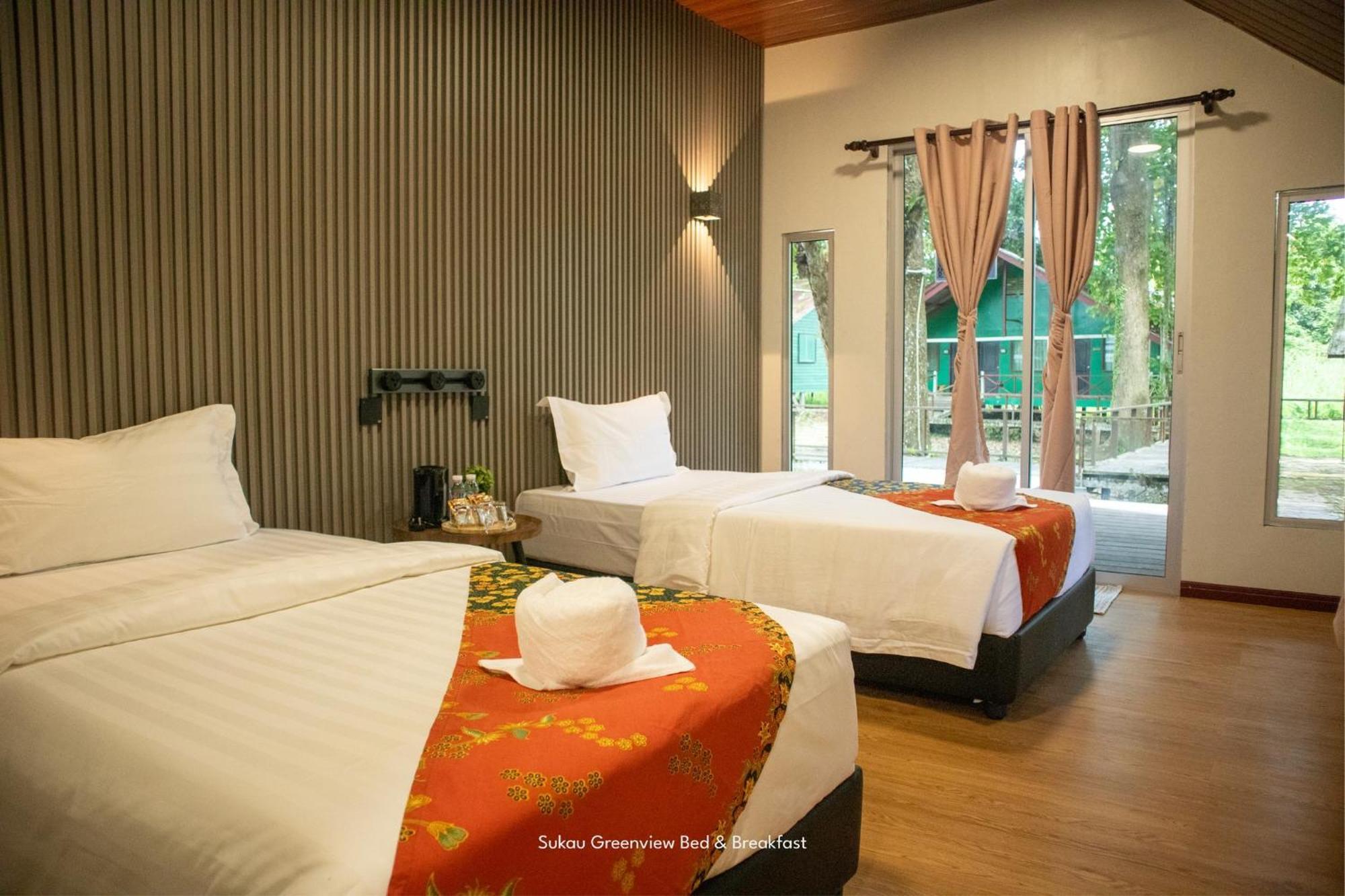 Sukau Greenview Bed & Breakfast Exterior foto