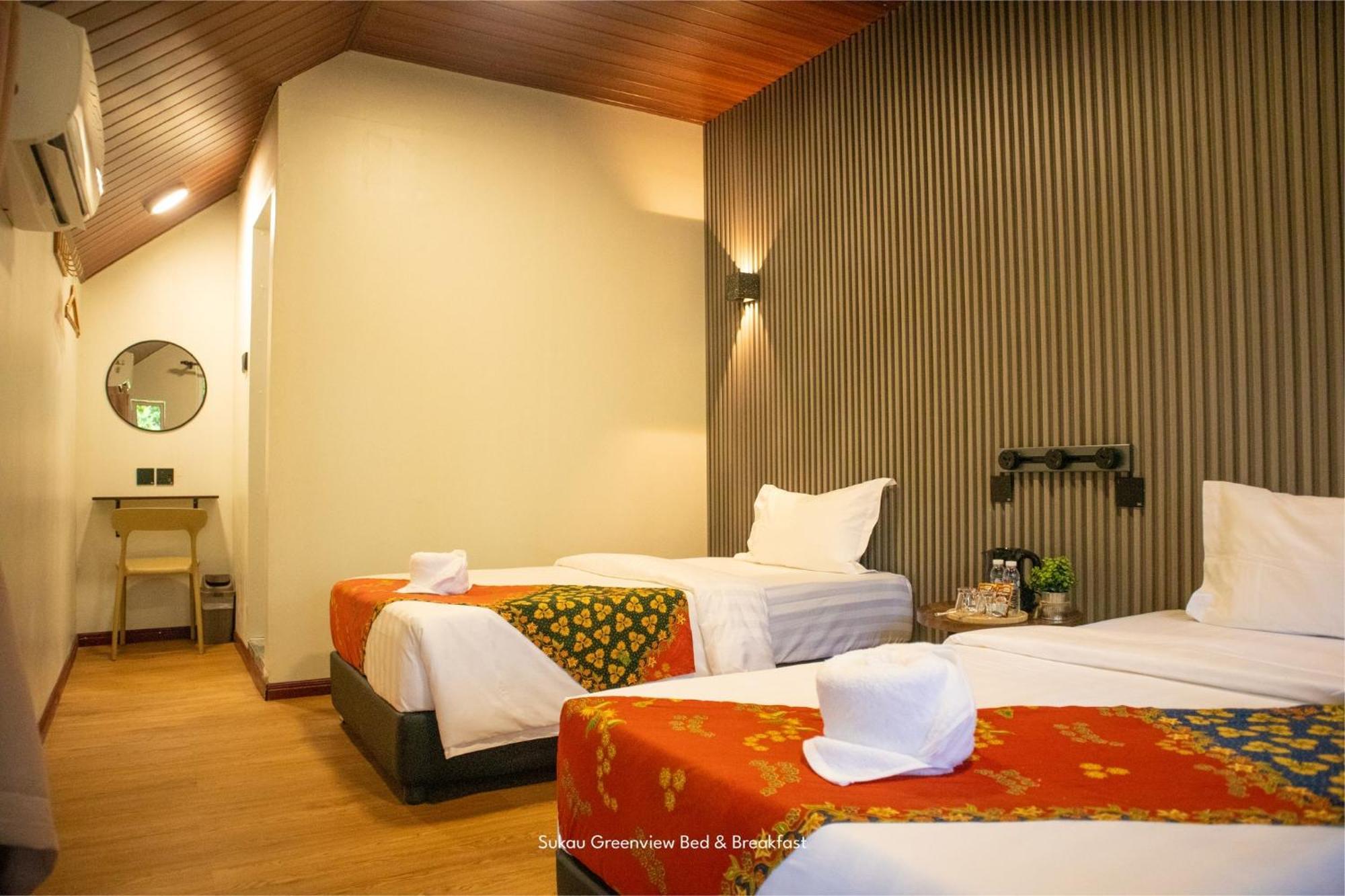 Sukau Greenview Bed & Breakfast Exterior foto